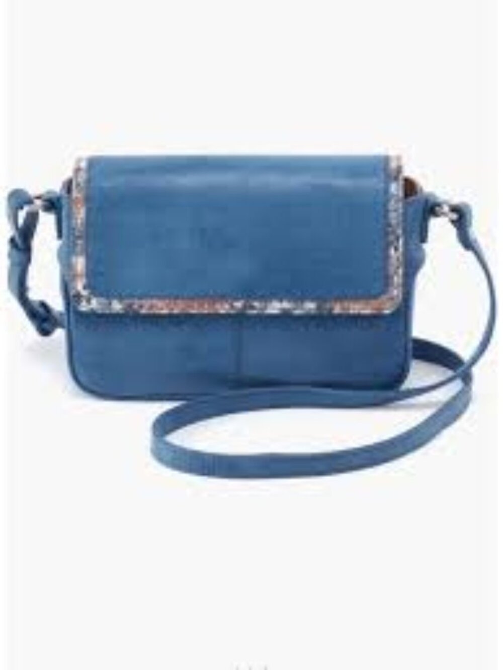 Hobo AUTRY Crossbody Leather  Bag - Blue